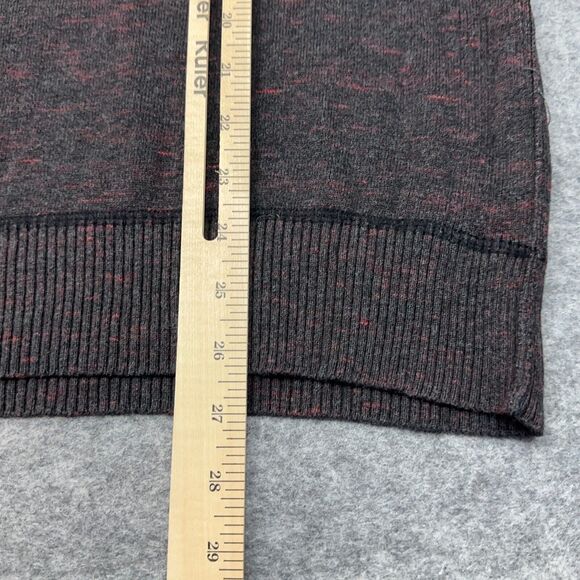 Buckle Black Sweater Mens Large Athletic Fit Colorblock 1/4 Zip Sweatshirt - Picture 6 of 8